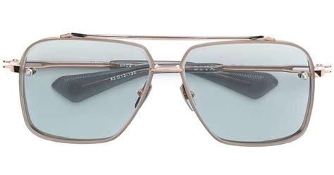 Dita Eyewear Mach Six Sunglasses In Metallic For Men Lyst
