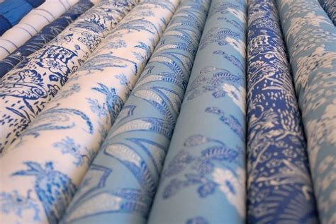 Shades Of Blue By Kathryn Ireland Textiles Textile Patterns Print