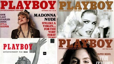 Years Of Playboy The Most Iconic Playboy Covers From Marilyn
