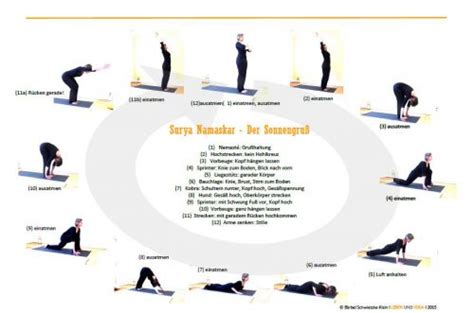 सूर्यनमस्कार, sūryanamaskāra m.), eine dynamische asanareihe im hatha yoga, fördert die beweglichkeit. Mit Yoga gegen den Herbstblues - Leben und Yoga