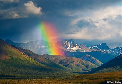 Rainbow Alaska Range Denali Np Ak Image 2979mark Kelley Mark Kelley