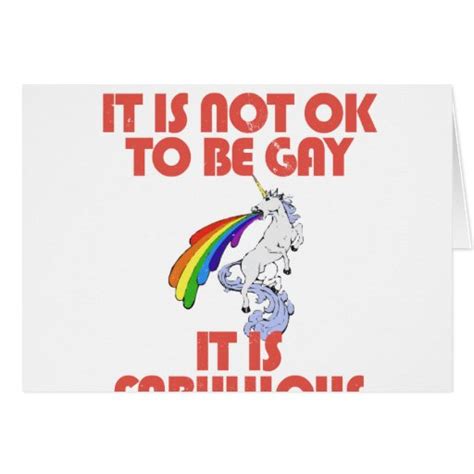 It Is Not Ok To Be Gay It Is Fabulous Greeting Card Zazzle