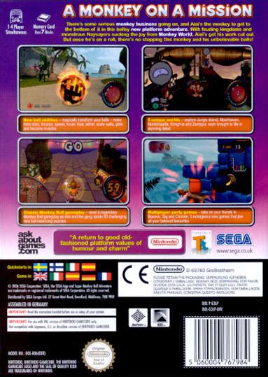 Super Monkey Ball Adventure Box Shot For Playstation 2 Gamefaqs