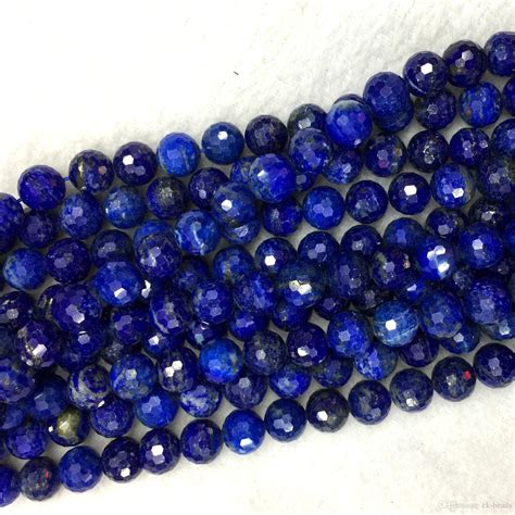 4mm 6mm 8mm 10mm Dark Blue Lapis Lazuli Gemstone Loose Beads Wholesale