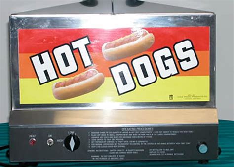 Commercial Grade Hot Dog Steamer Holds 80 Dogs And 40 Buns