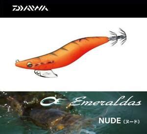 Daiwa Emeraldas Nude Squid Jig Color No Matt Orange Glow EBay