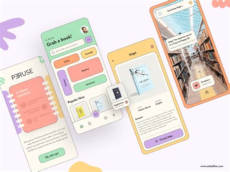 Ar Library Mobile App Figma Community