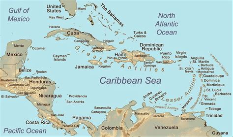 Las Antillas La Gu A De Geograf A
