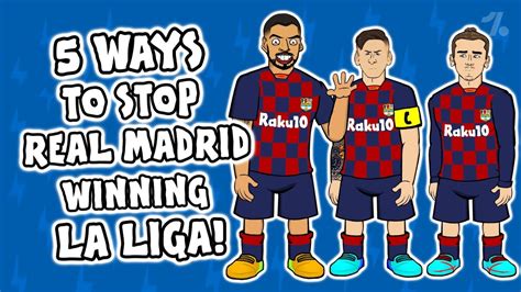 5 Ways To Stop Real Madrid Winning La Liga Onefootball X 442oons Youtube