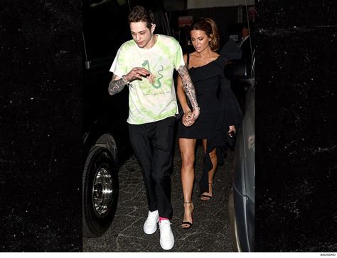 In a saturday night live segment, davidson said the age difference doesn't really bother us, and called out the double standard between men and women dating. Pete Davidson and Kate Beckinsale Spotted Kissing at the ...