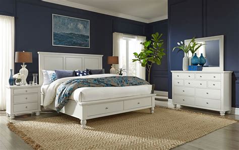 The subtle reflective qualities give walls a silky finish, adding just enough light to add a slight glow. Cambridge Flat Panel Storage Bedroom Set (Eggshell) in ...