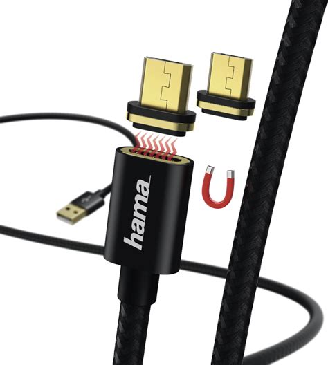 Hama Lade Datenkabel Magnetic Micro Usb M Kabel Fotogena