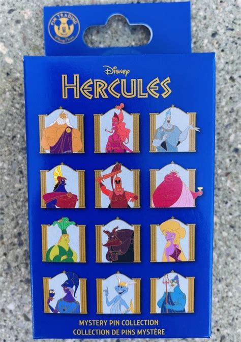 Hercules Mystery Pin Collection At Disney Parks Disney Pins Blog