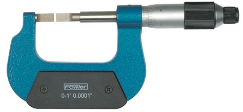 Fowler 0 1 Blade Micrometer 52 246 001 1 Nicol Scales