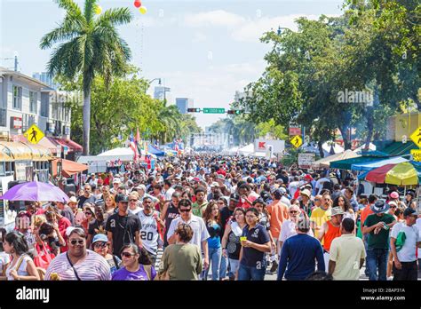 Miami Floridalittle Havanacalle Ocho Street Festivalhispanic