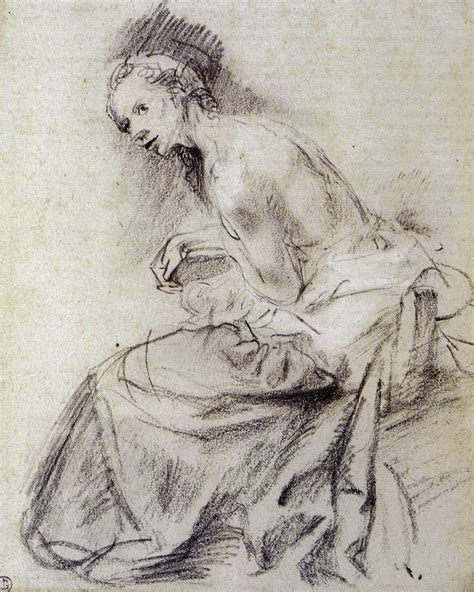 Rembrandt Female Nude Seated Suzanne Discover More Ar Flickr