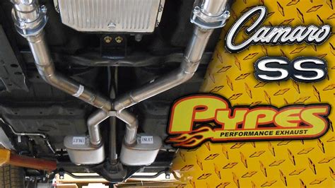 Pypes Exhaust System Race Pro Header Back Stainless X Pipe Camaro Nova