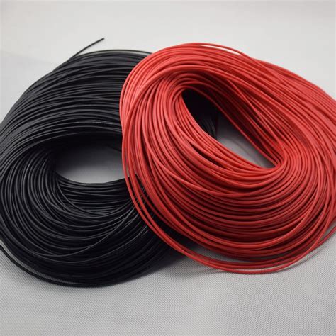 18awg 20 Meter 10black 10red Wire Gauge Silicone Wire Flexible