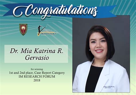 Congratulation Dermatology At Philippine General Hospital