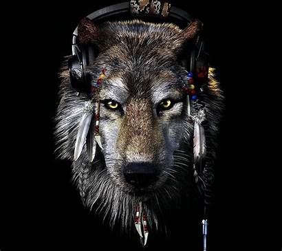 Wolf Dark Wallpapers Native Indian American Backgrounds