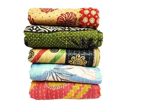 Stylo Culture 100 Cotton Kantha Throw Size 82 X 52 Inches At Rs 525 In Jaipur