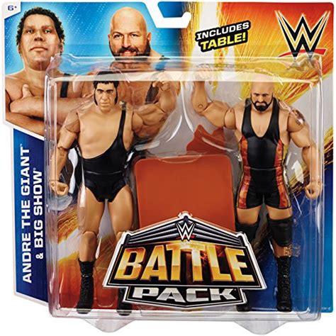 Wwe Wrestling Series 33 Andre The Giant Big Show 6 Action Figure 2 Pack