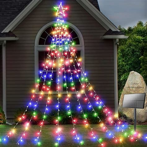 Magical Solar Powered Garden Star Lights Waterproof Twinkle String