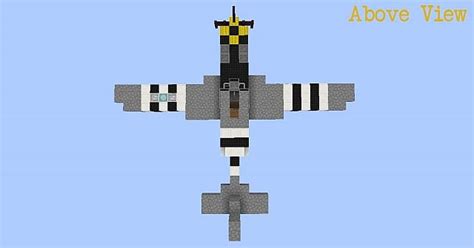 P 51 Mustang Wwii Fighter Plane Minecraft Project