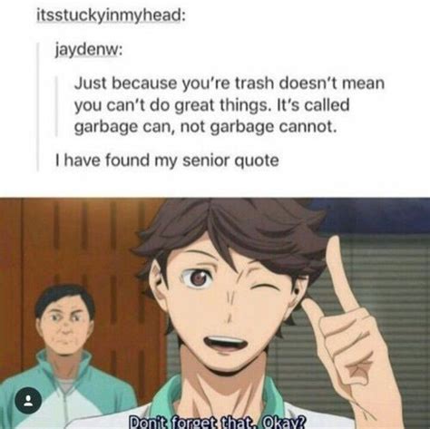 35 powerful haikyuu quotes that inspire images wallpaper. Image result for Haikyuu quotes lol | Haikyuu, Zitate für senioren, Anime lustig