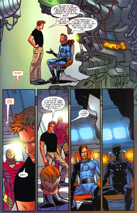 Why Mister Fantastic Sided With Iron Man Civil War Comicnewbies