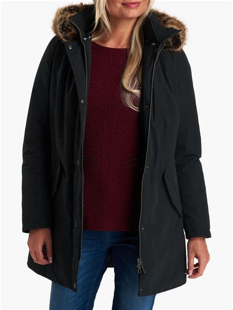 Barbour Synthetic Maya Waterproof Hooded Jacket in Black - Lyst