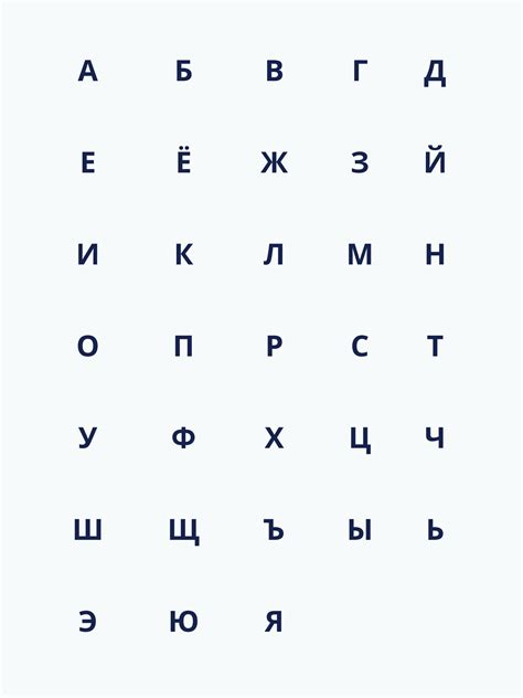 Learn Russian Alphabets Free Educational Resources I Russian Alphabet