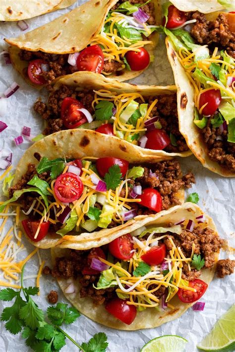 Ground Beef Tacos And 10 More Taco Recipes Cooking Classy Mexican