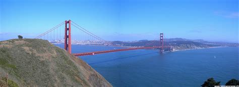 San Francisco Golden Gate Bridge Panorama