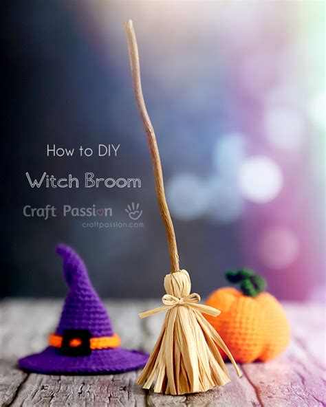 Diy Witch Broom Easy Halloween Costume Craft Passion