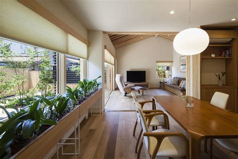 A World Of Contrasts Modern Japanese Home For An Elderly