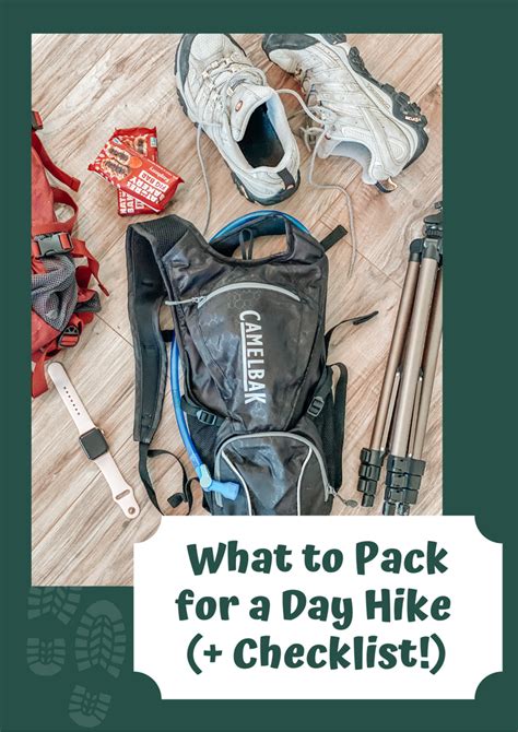 What To Pack For A Day Hike