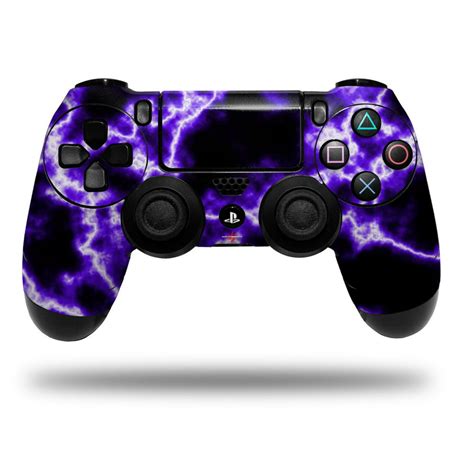 Skin Wrap For Sony Ps4 Dualshock Controller Electrify Purple