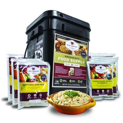 The most economical emergency food supply is one that is just regular food items such as beans, flour, and rice. Emergency Food Supply w/ 60 Entree Servings - Grab n Go ...