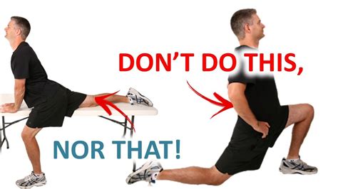Unsafe Iliopsoas Stretches These Will Not Help Your Thigh And Back Pain Youtube