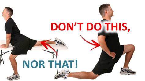 Unsafe Iliopsoas Stretches These Will NOT Help Your Thigh And Back