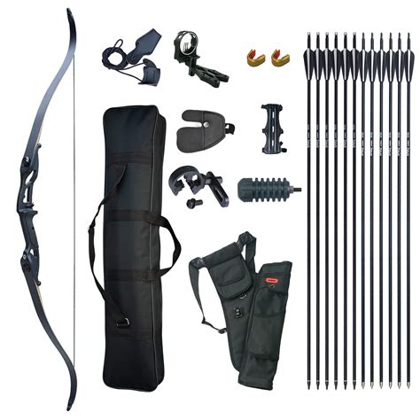 Buy Dandq Takedown Recurve Bow And Arrow Set Adult Kit Archery Hunting