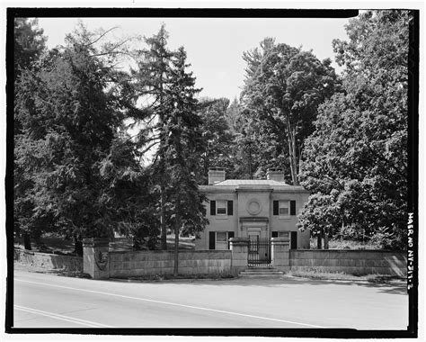 Gatehouse At Main Entrance View Ssw Vanderbilt Mansion Roads