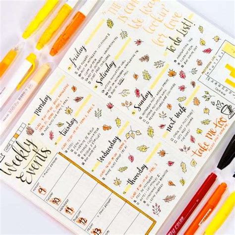 21 Cozy Fall Bullet Journal Ideas That You Need To See