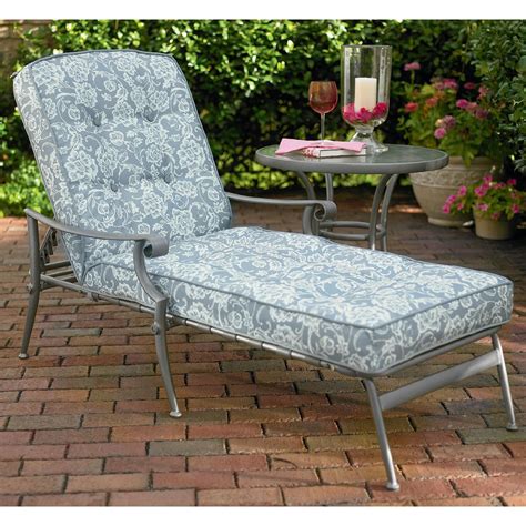 Jaclyn Smith Palermo Replacement Chaise Lounge Cushion Outdoor Living