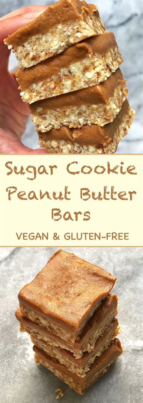 They should still be super soft when you take them out, especially if you want them to be chewy. No Bake Sugar Cookie Peanut Butter Bars (Vegan & Gluten ...