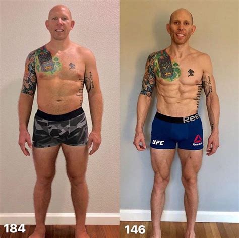 Ufc Featherweight Josh Emmett At His Out Of Camp Weight And His Weigh