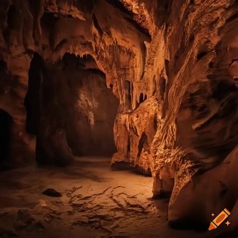 Oxidized Copper In Deep Dark Caves On Craiyon