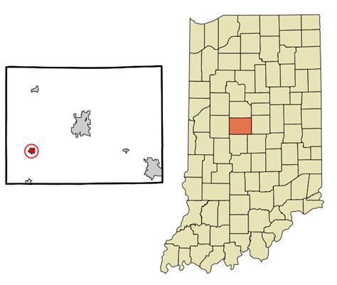 Image Boone County Indiana Incorporated And Unincorporated Areas