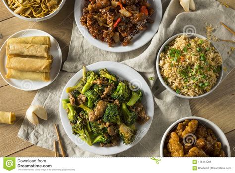 Of experienced chinese cuisine and reflects j.s. Spicy Chinese Take Out Food Stock Image - Image of chow ...
